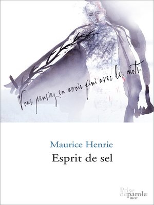 cover image of Esprit de sel
